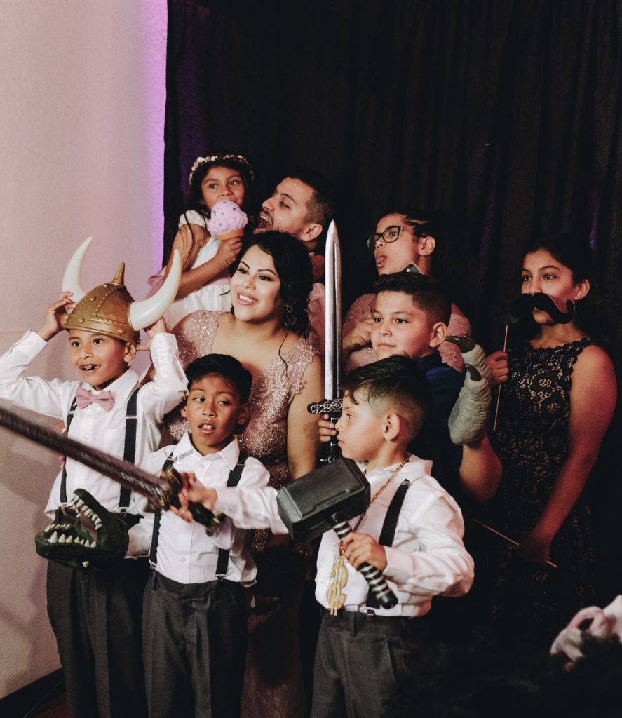 photo booth rentals can really spruce up any party because they give guests of all ages a fun activity to enjoy throughout the night!!